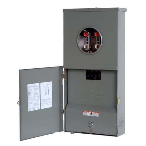 electric meter box with disconnect 200 amp|200 amp meter disconnect outdoor.